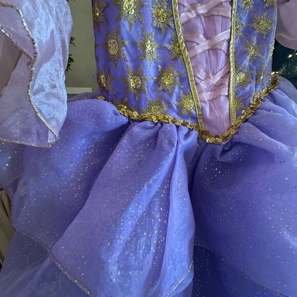 Disney World Castle Collection Rapunzel Dress | Size 7/8 | Euc - Picture 5 of 8